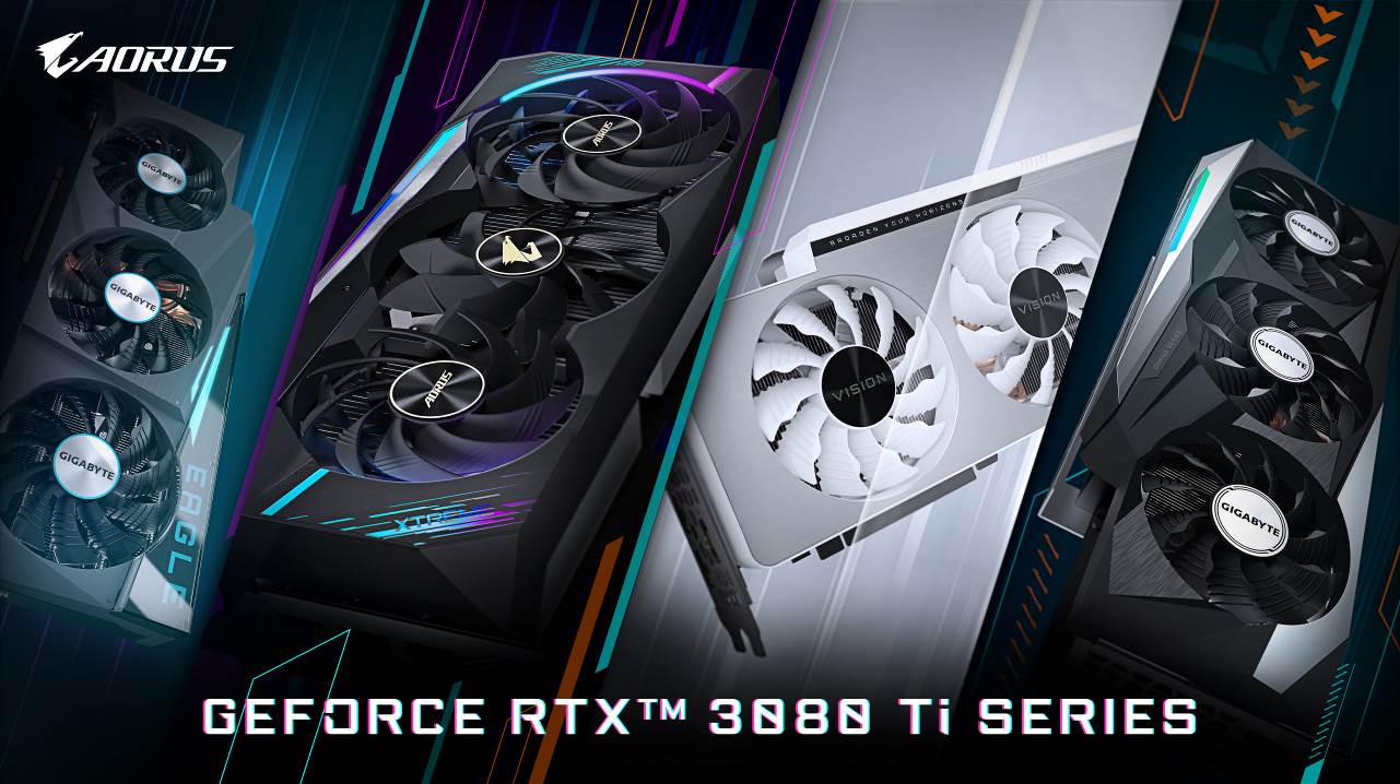 技嘉隆重推出GeForce RTX 3080 Ti 與GeForce RTX 3070 Ti系列顯示卡
